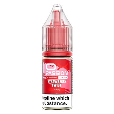 Strawberry Twist Ox Passion Nic Salt E-Liquid | White Vape Co